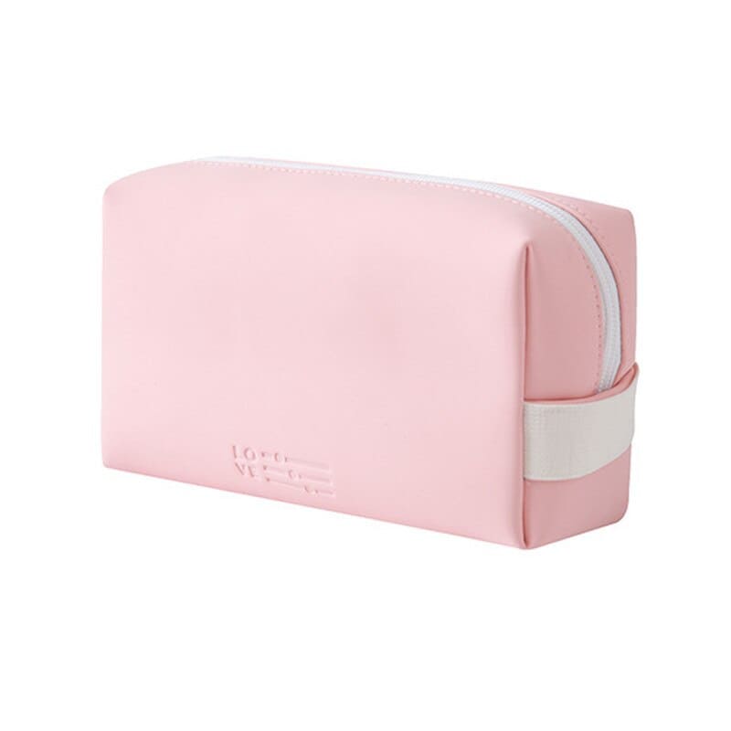 trousse-de-toilette-coloree-rose-clair-a-vos-trousses Trousse de toilette colorée rose clair - À vos trousses