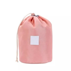 Trousse de toilette cordon rose - À vos trousses