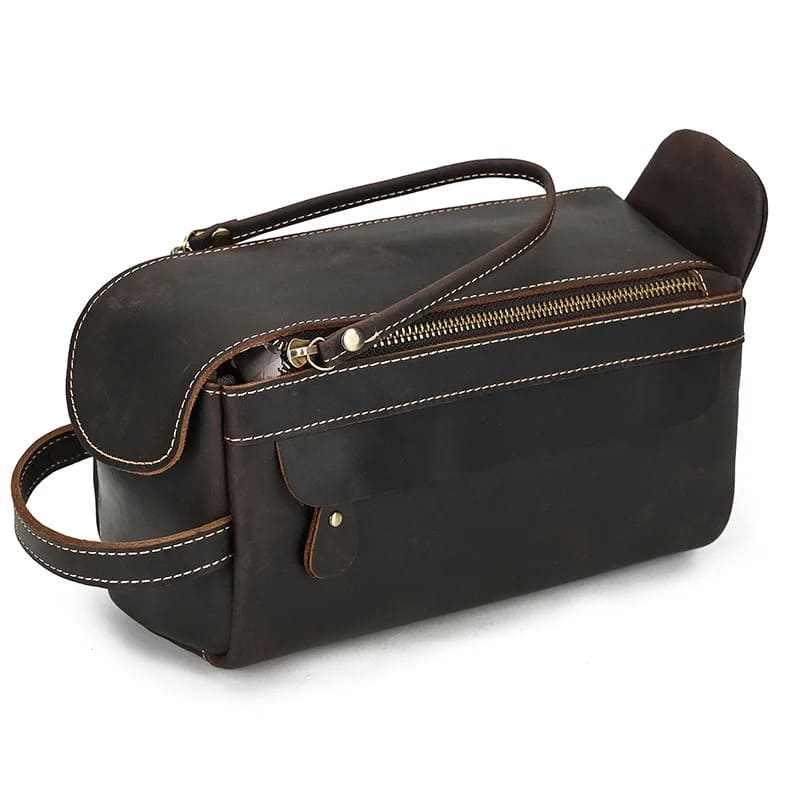 trousse-de-toilette-cuir-marron-fonce-a-vos-trousses Trousse de toilette cuir marron foncé