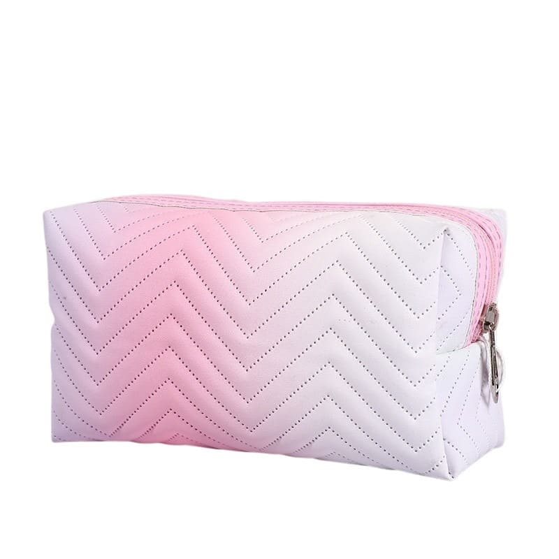 trousse-de-toilette-femme-coloree-rose-a-vos-trousses Trousse de toilette femme colorée rose - À vos trousses