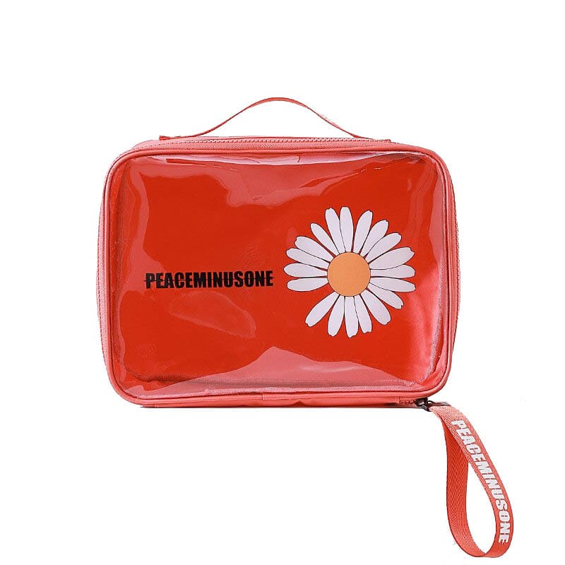 trousse-de-toilette-femme-plastique-rouge-a-vos-trousses Trousse de toilette femme plastique rouge - À vos trousses