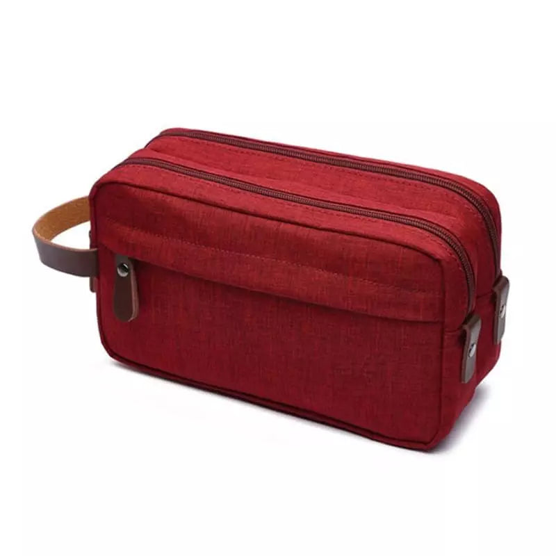 trousse-de-toilette-homme-double-compartiment-rouge-a-vos-trousses Trousse de toilette homme double compartiment rouge - À vos trousses
