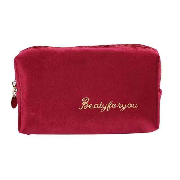 trousse-de-toilette-velours-rouge-a-vos-trousses Trousse de toilette velours rouge - À vos trousses